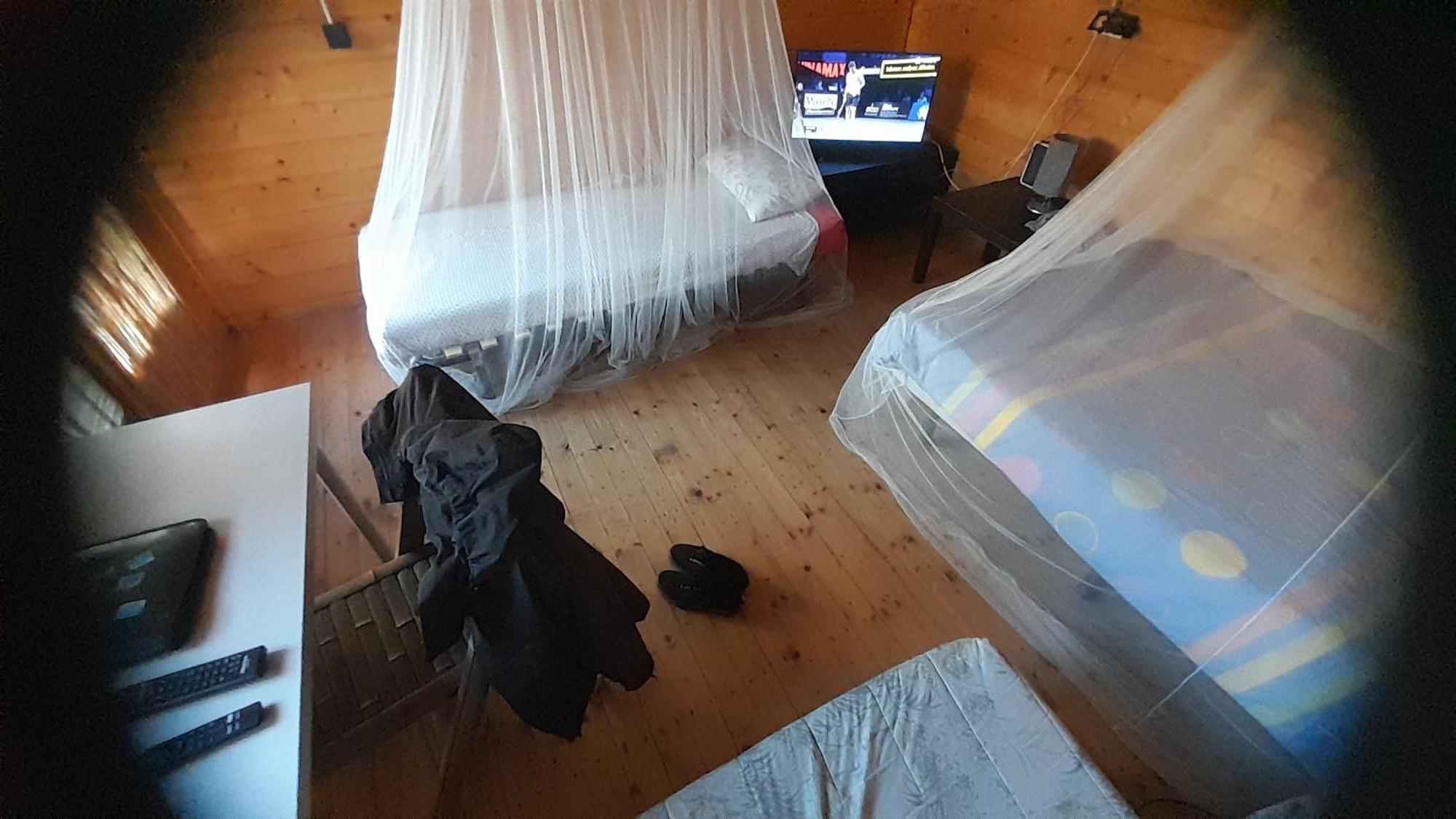 Coruna Backpackers Hostel การ์บาโญ ภายนอก รูปภาพ